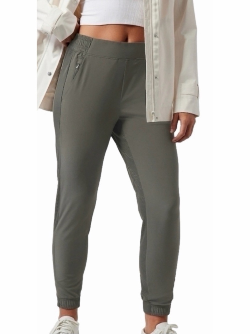 Athleta Brooklyn Jogger Pants Olive